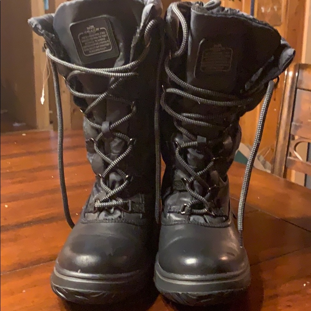 Authentic Coach winter boots.
